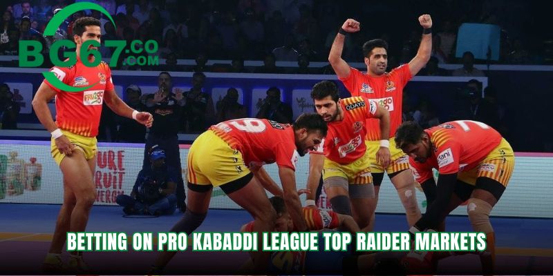 Wagering on Pro Kabaddi League Raider Markets
