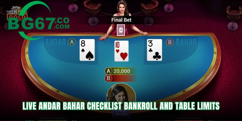 Your smart checklist for playing Live Andar Bahar